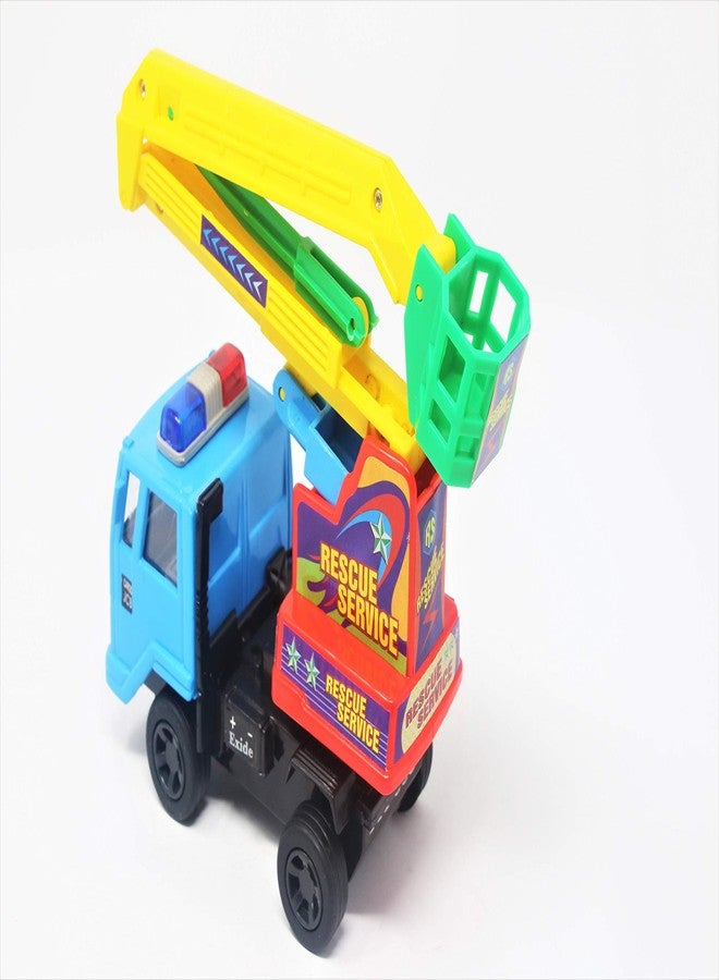 Shinsei Rescue Service is A Finely Crafted Toy with Excellent Use of Links to Lift The 'Cherry Picker', All This in A Mechanical Toy - Image 2